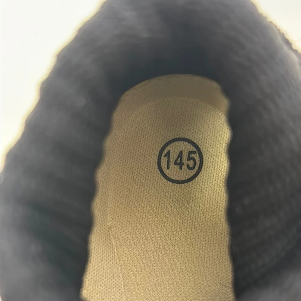 Kids Black and Tan Sock Shoes
